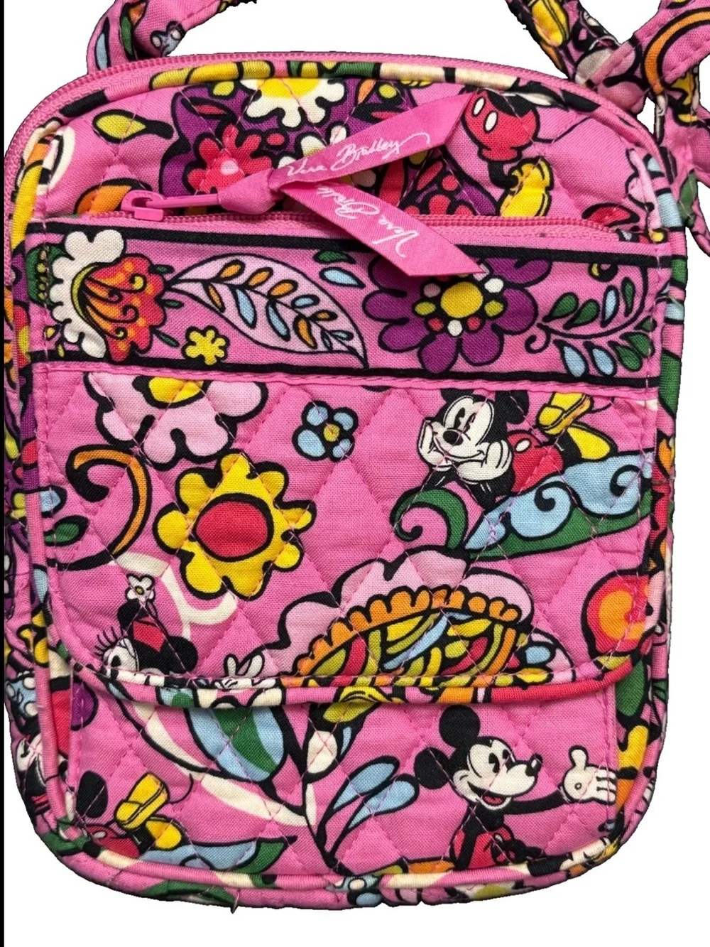 Vera Bradley Disney Parks Just Mousing Around Mini Hipster Crossbody Retired